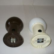 Pair of eye ball wall lamps - Resistex - from the 70s