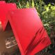 Shelf staircase Zig-Zag graphic design red serie LACK Ikea vintage 1980