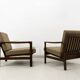 Vintage armchairs B-7522 designed by Zenon Bączyk, Poland, 1960s, set of 2