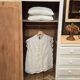 Vintage asymmetrical wardrobe