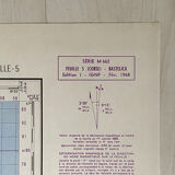 Map Bastellica Corsica 1968