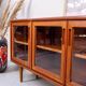 Vintage Teak Display Cabinet, Denmark, 1980s