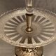 Centerpiece cup enhanced vase cornet crystal Val Saint Lambert late nineteenth