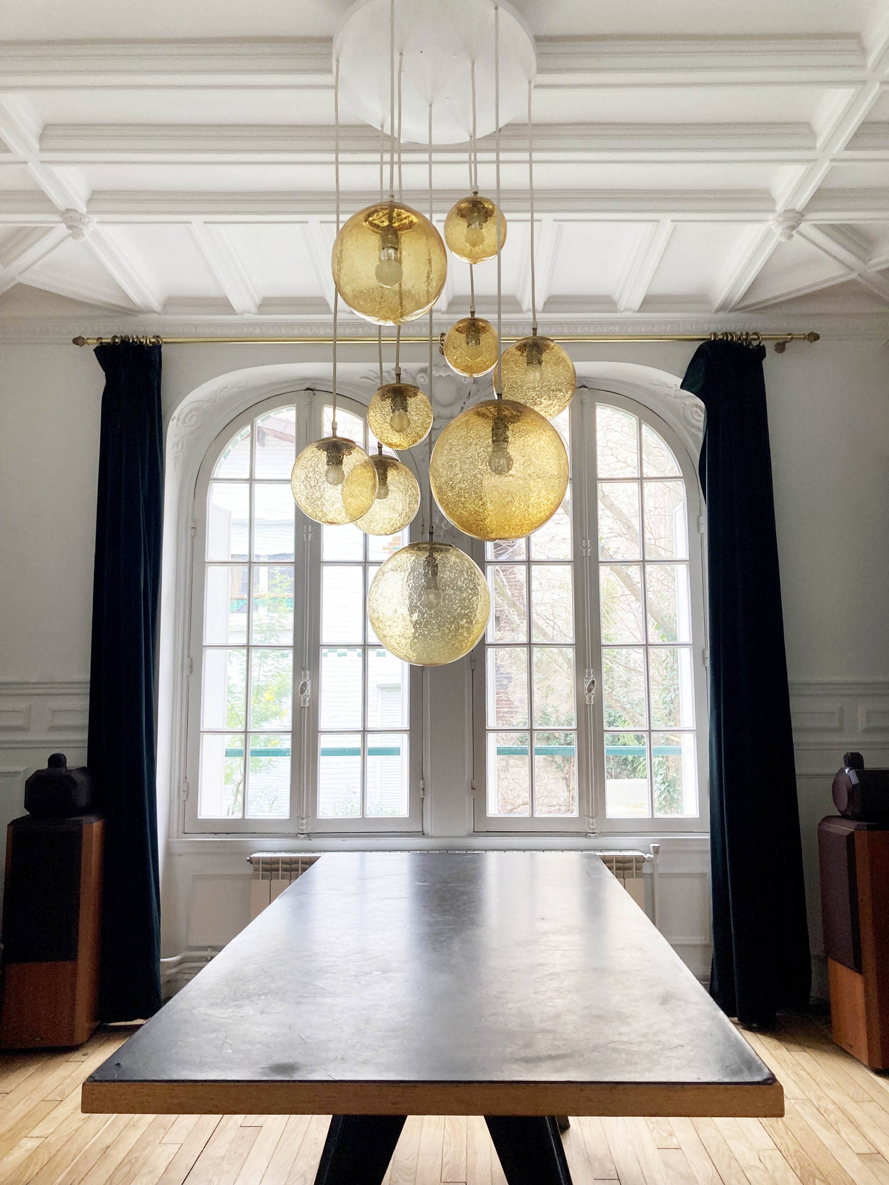 Pendant light from the 70s