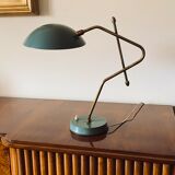 Light blue table lamp, France 1960s