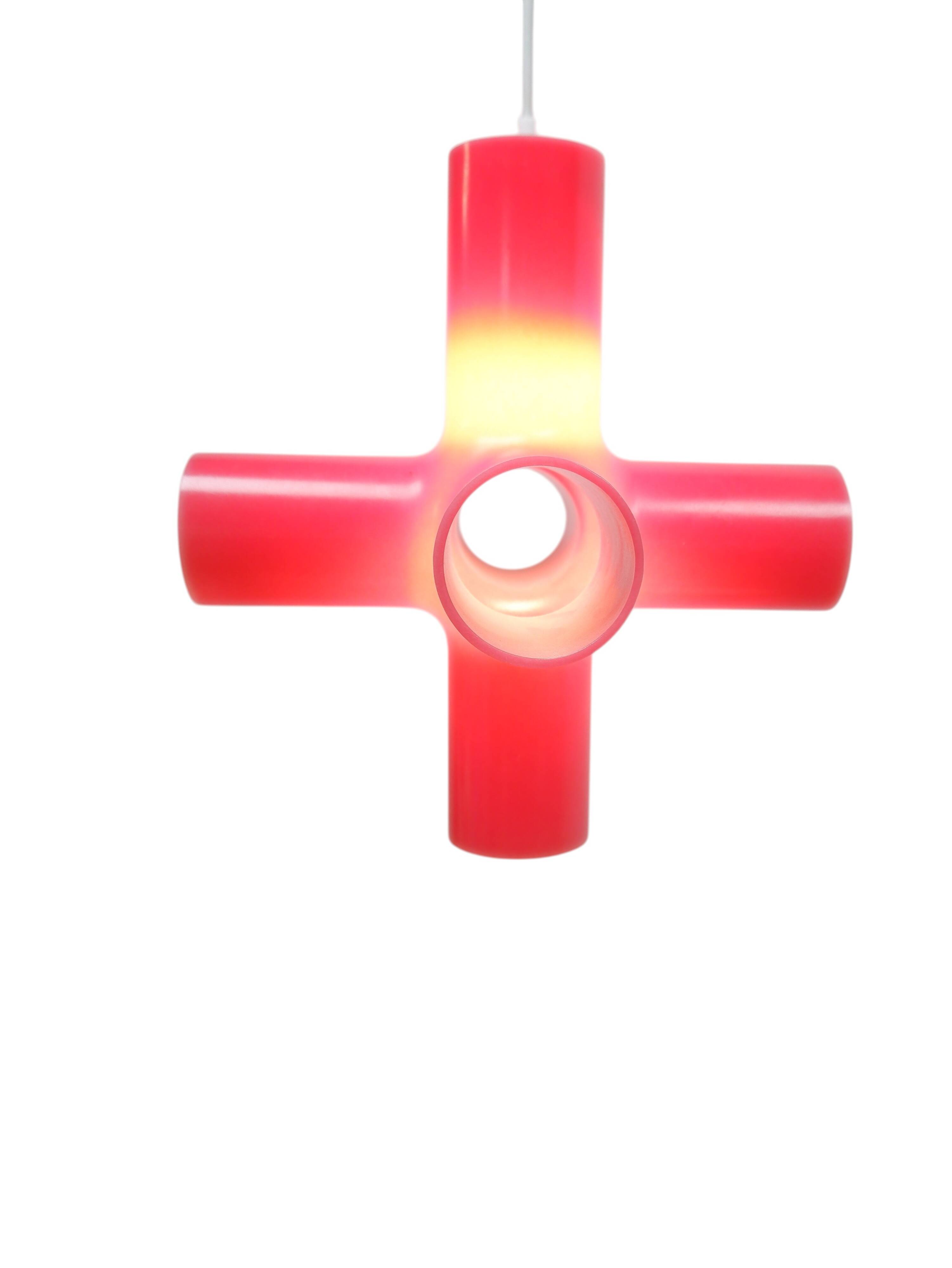 Crosslight pendant lamp by Jan Melis and Ben Oostrum