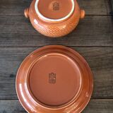 Set of 6 Gien soup bowls
