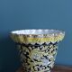 Planter pot in majolica signed Alberto Rubboli, Gualdo Tadino, Italy