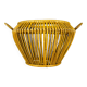 Vintage rattan basket, Italy, 1960s