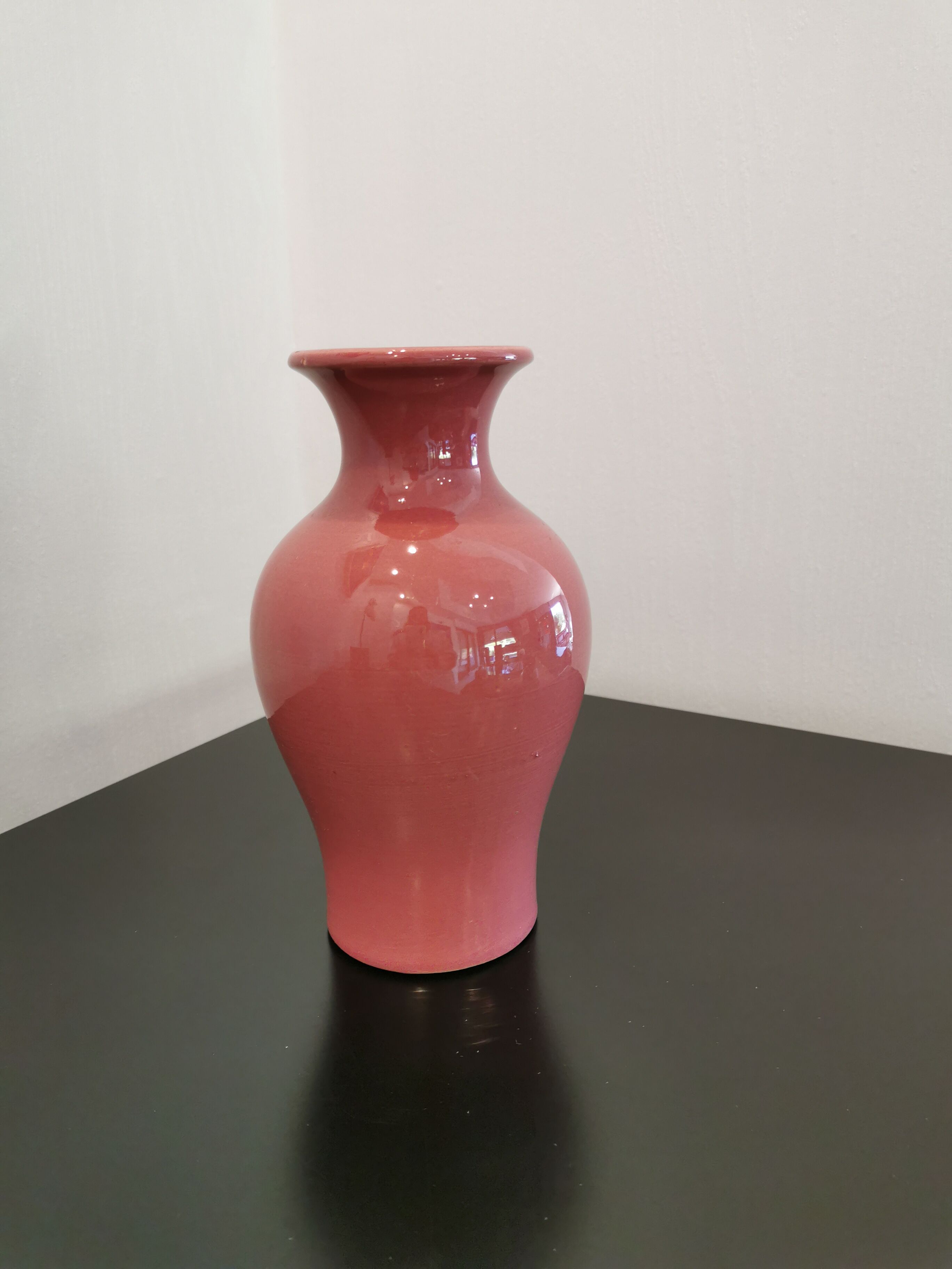 West Germany pink vase