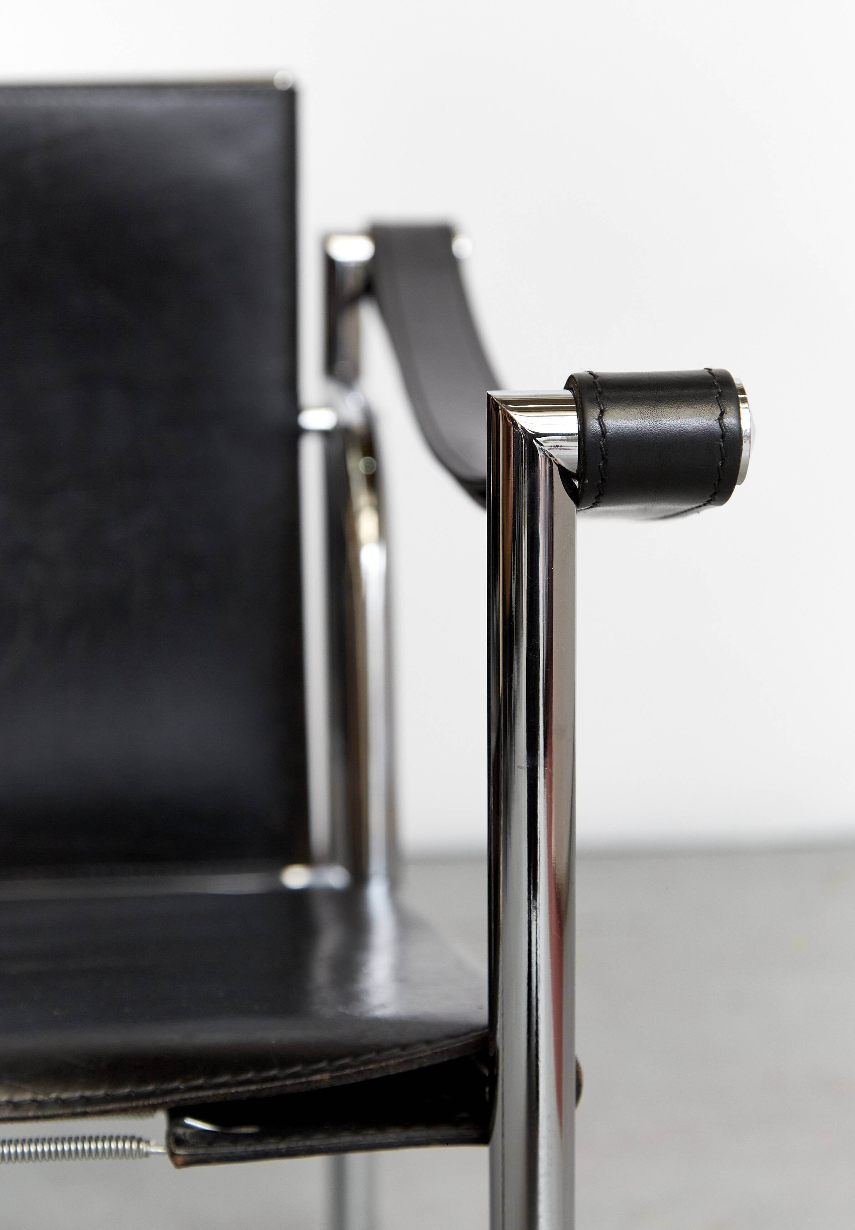 Chaise Le Corbusier LC1 "Basculante" pour Cassina