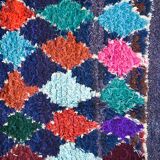 Carpet boucherouite Moroccan 145x280cm