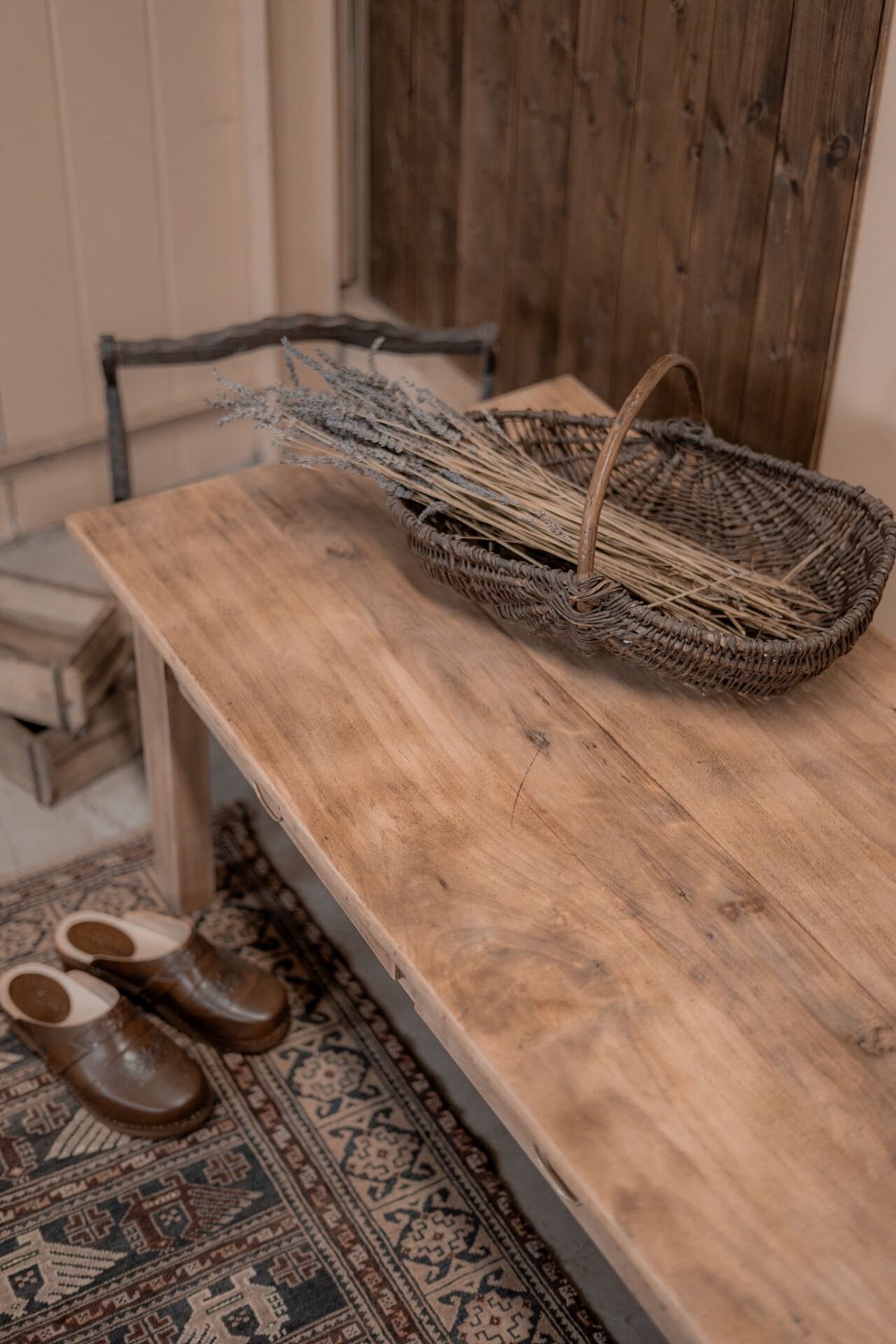 Beech coffee table