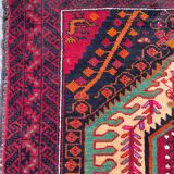 Vintage carpet belutch turkmen 106x188 cm