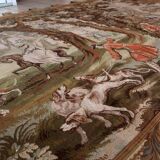 Mid-century German tapestry wall hanging 156cm x 214cm, 1950s