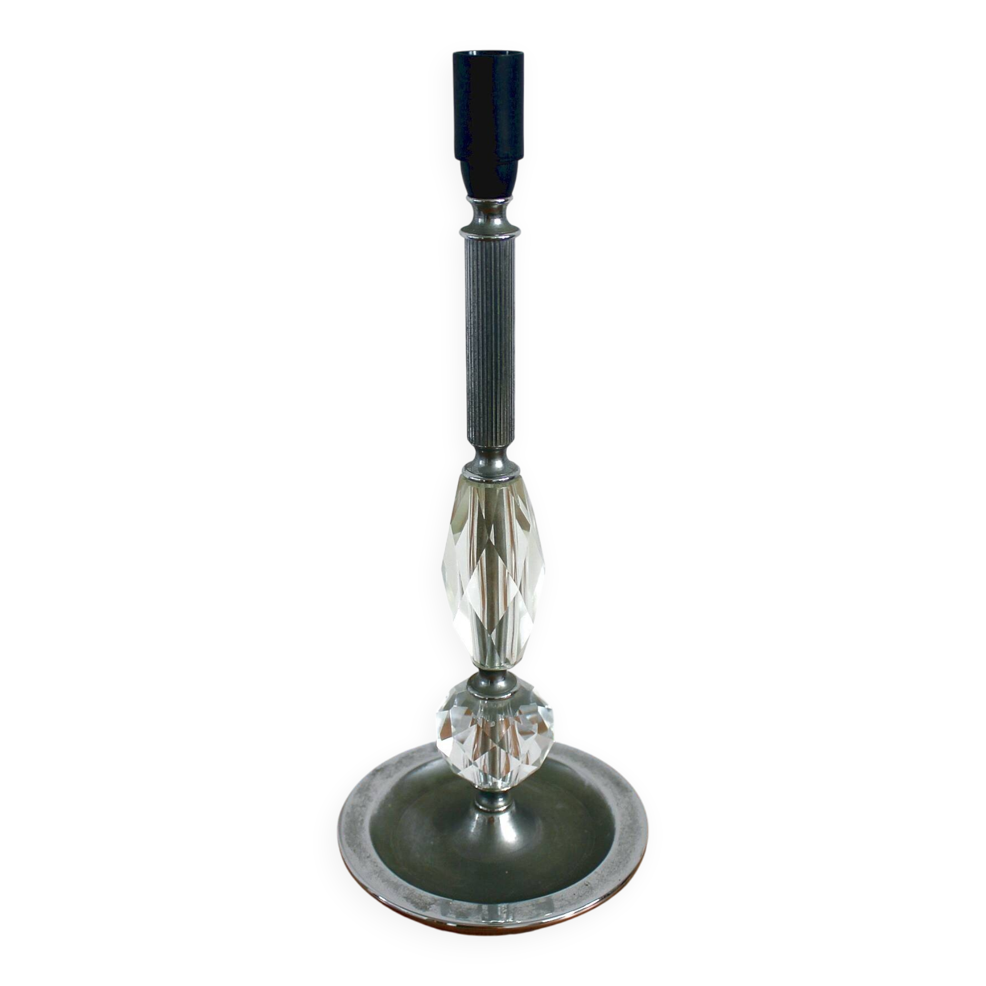 Vintage art deco lamp base from the 50s