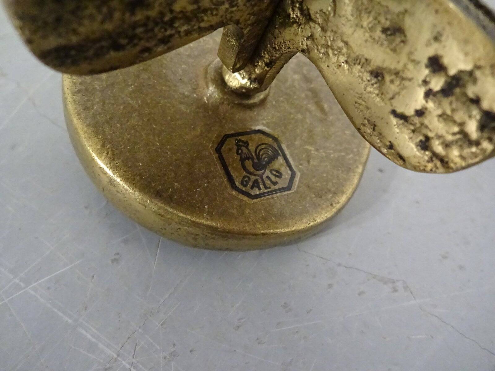 Italian Brutalist Candle Holders by Giuseppe Gallo for Gallo, 1960s, Set of 2