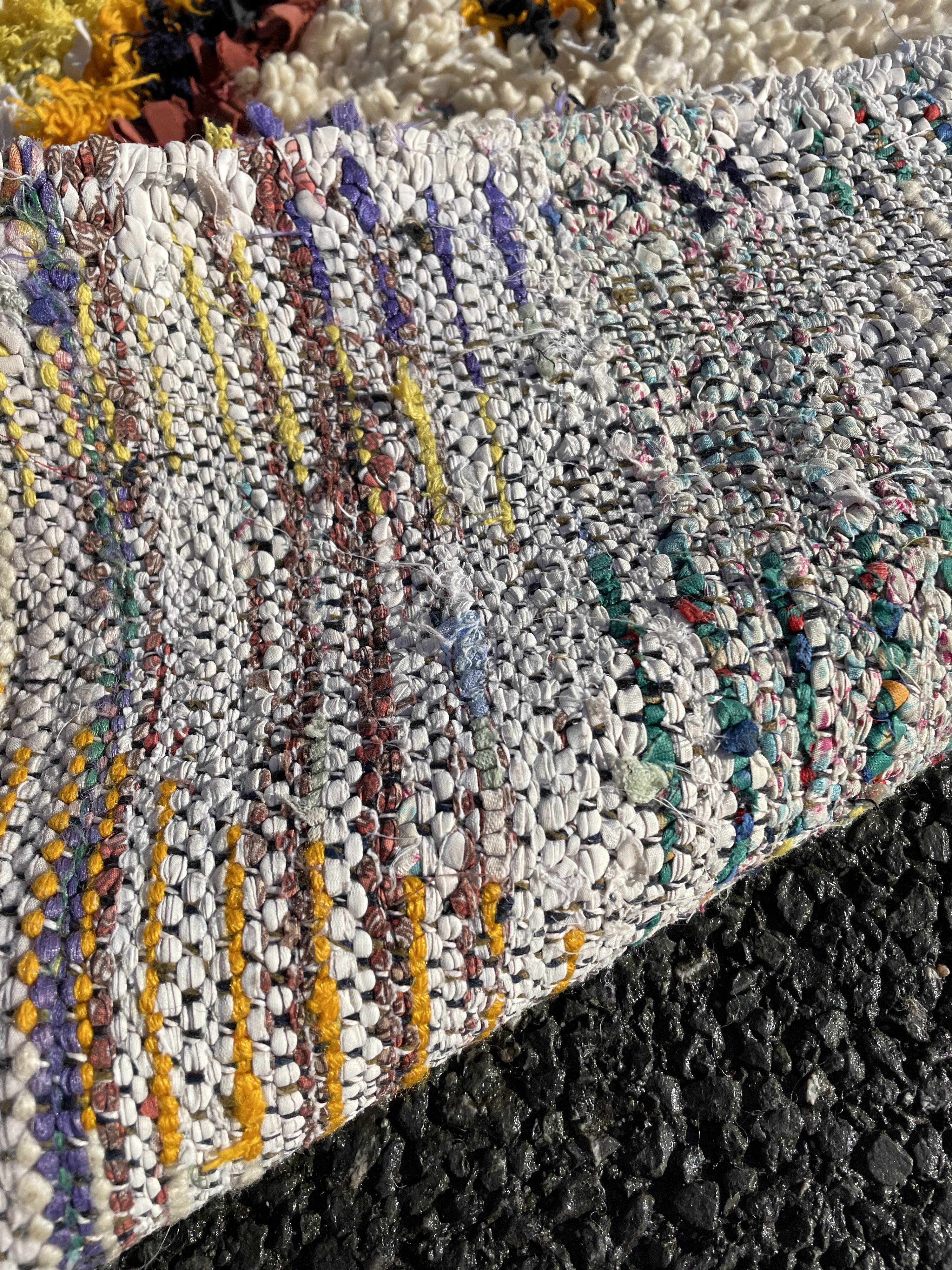 Vintage azilal berber carpet 80x145 cm