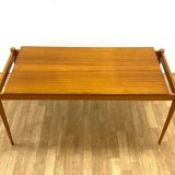 Table basse drevotar, vintage tchèque 1960s