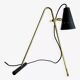 Large and beautiful adjustable bipod lamp, 1950s design
