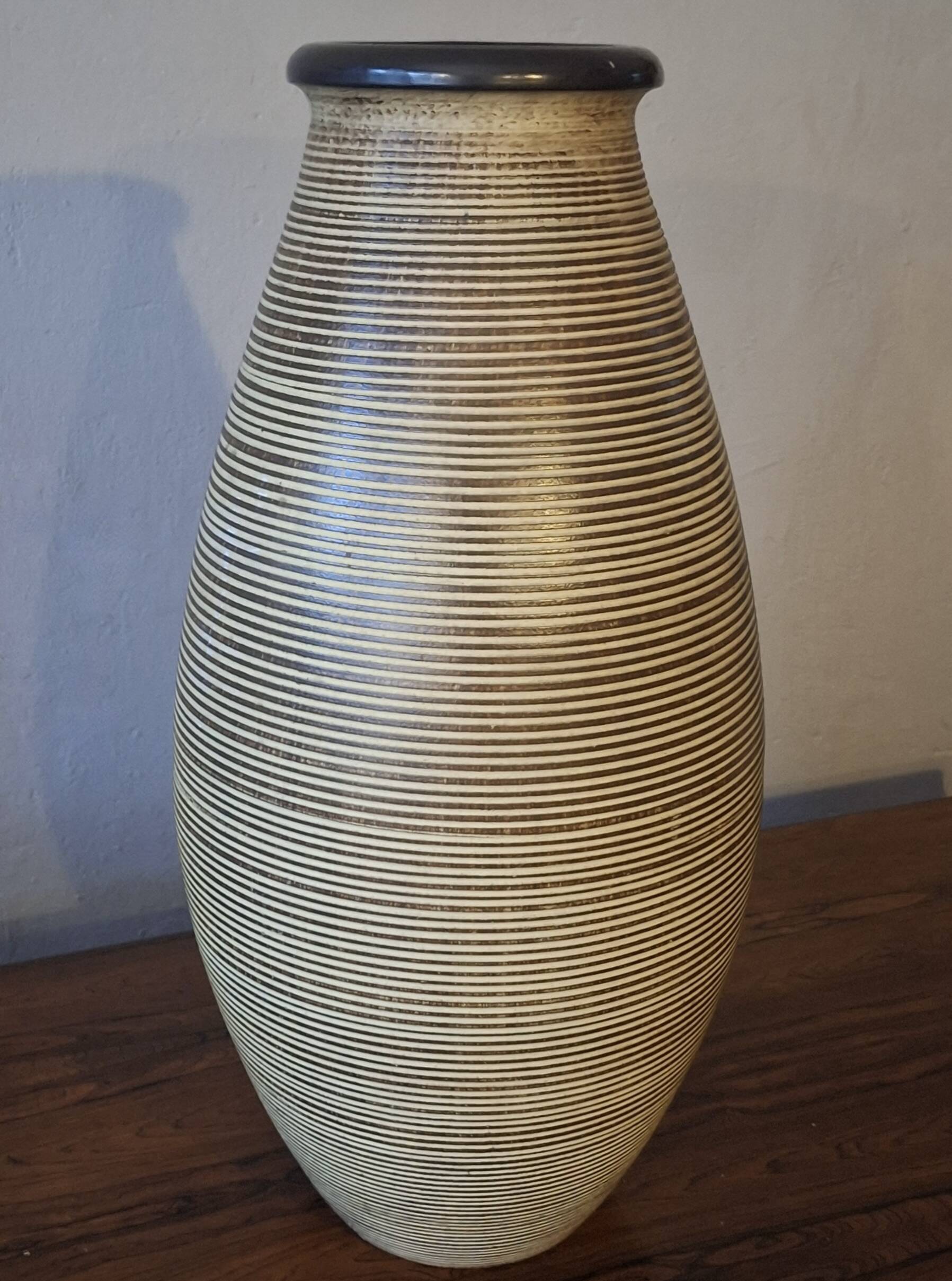 Larege mid century ceramic floor vase, 1960s
