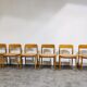 Set of 6 dining chairs, 1960s