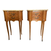 Tables de chevet style Louis XV