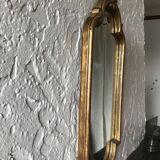 Miroir ancien bois doré