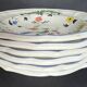 6 soup plates gien birds of paradise