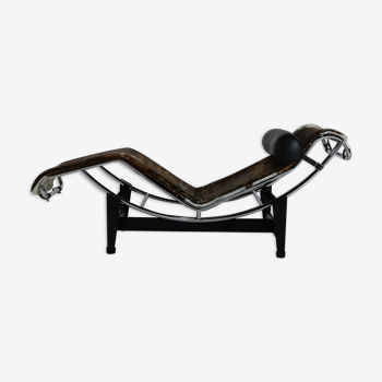 Chaise longue LC4 de Corbusier pour Cassina Italie