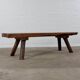 Restaurierte Schlachtebank Sitzbank coffeetable Blumenbank