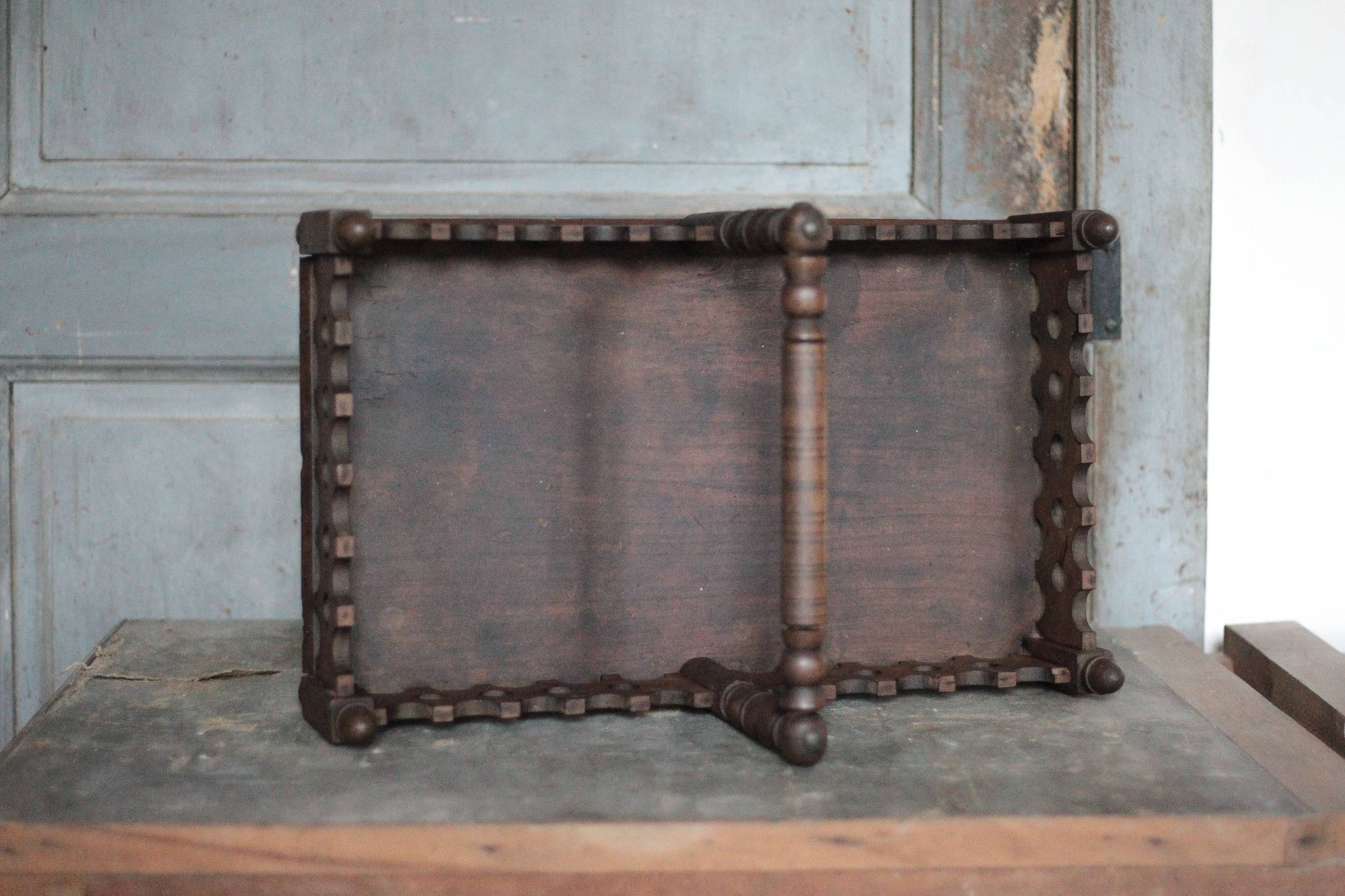 Vintage wooden basket, wooden fruit bowl, kitchen, nature, folk art