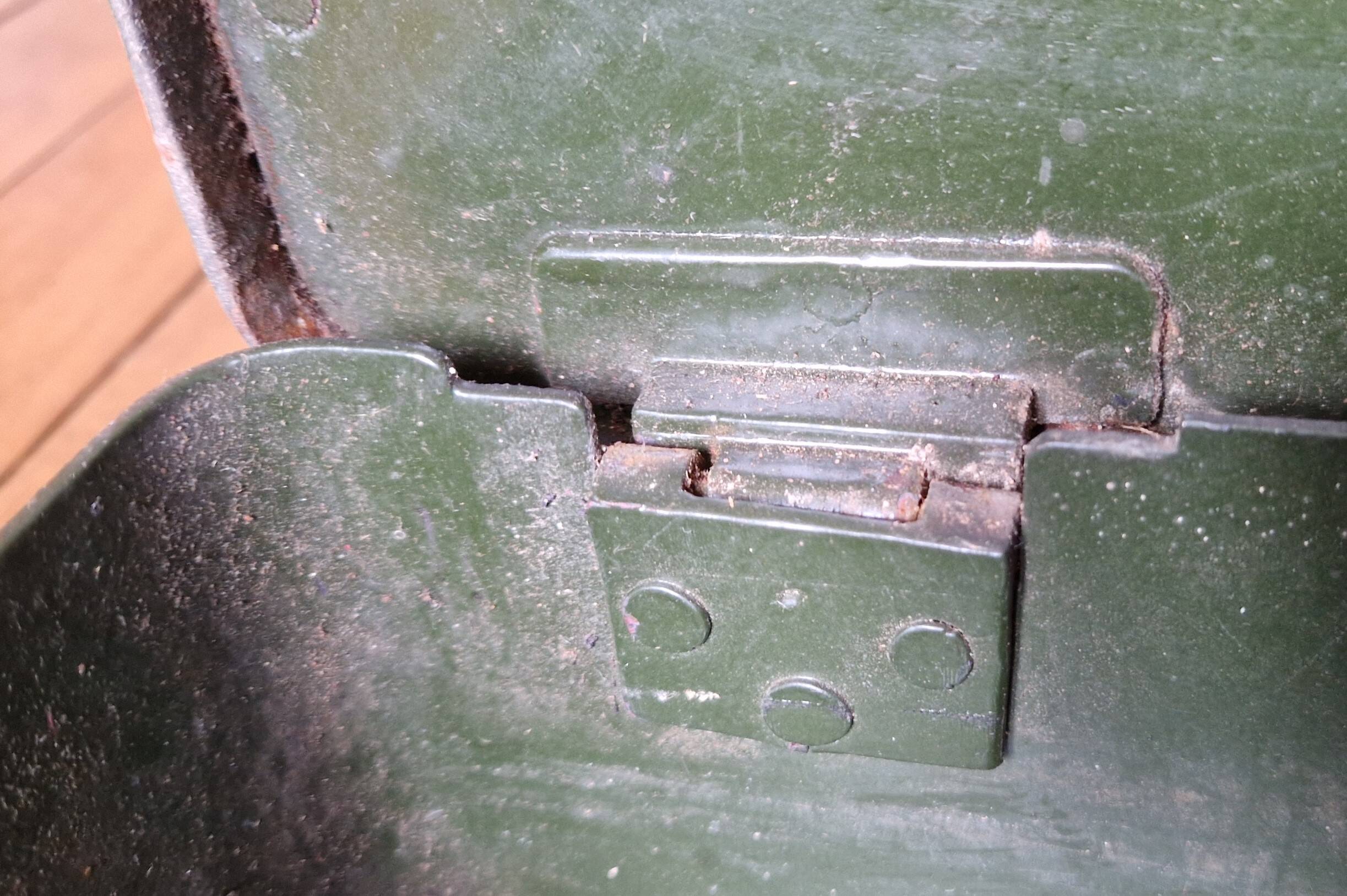 Soldier's trunk suitcase, militaria WVI WVII