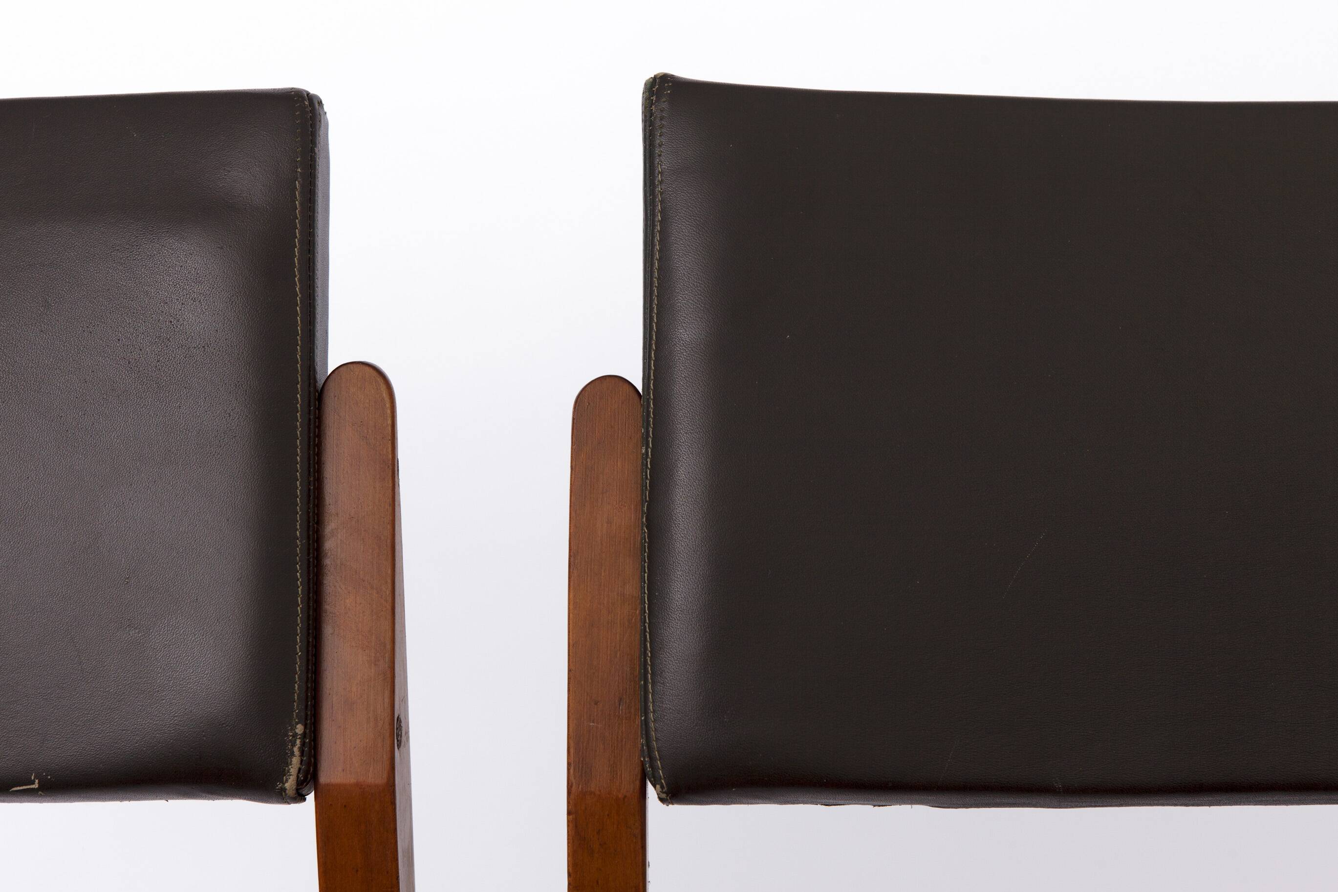 Pair Vintage Thonet Chairs, by Rudolf Glatzel, model 641P, 1960s