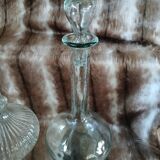 2 antique carafes
