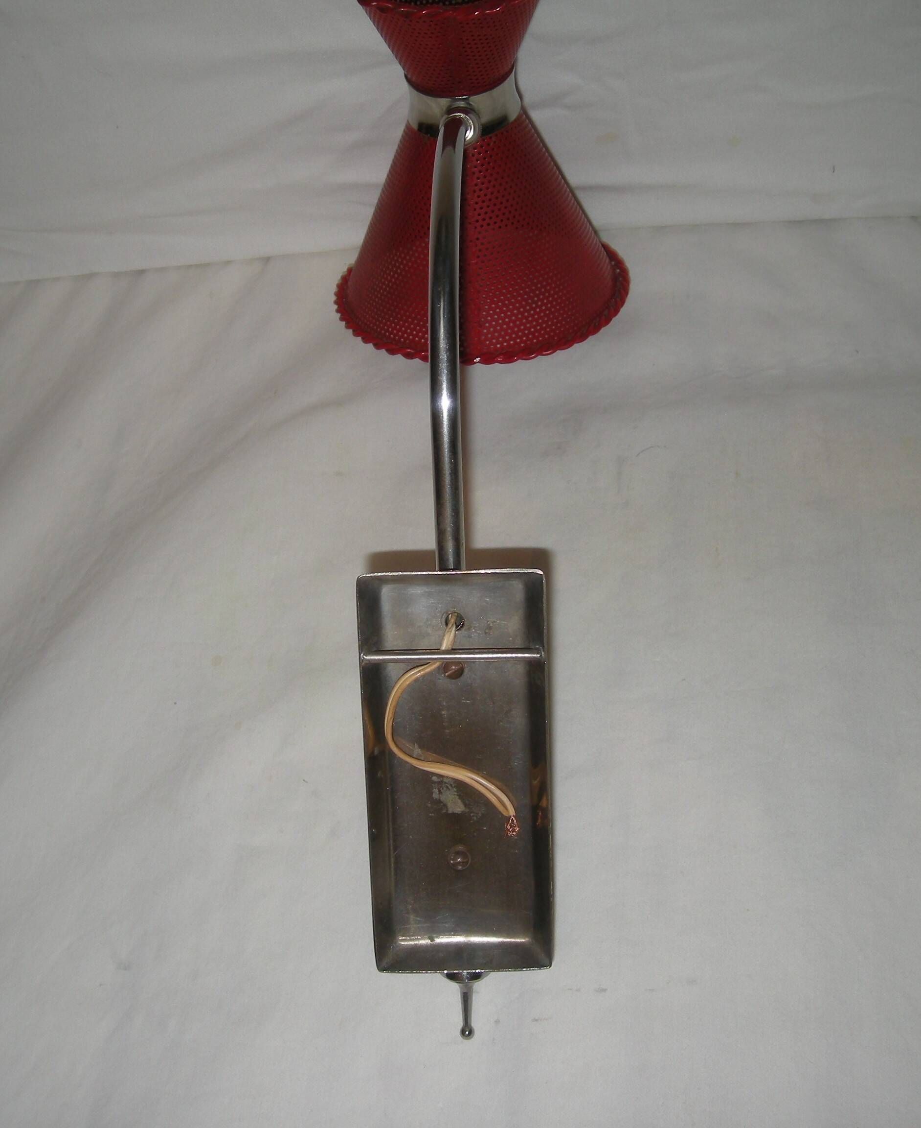 Diabolo wall light from the 50s