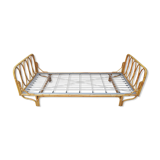Bamboo and rattan bed