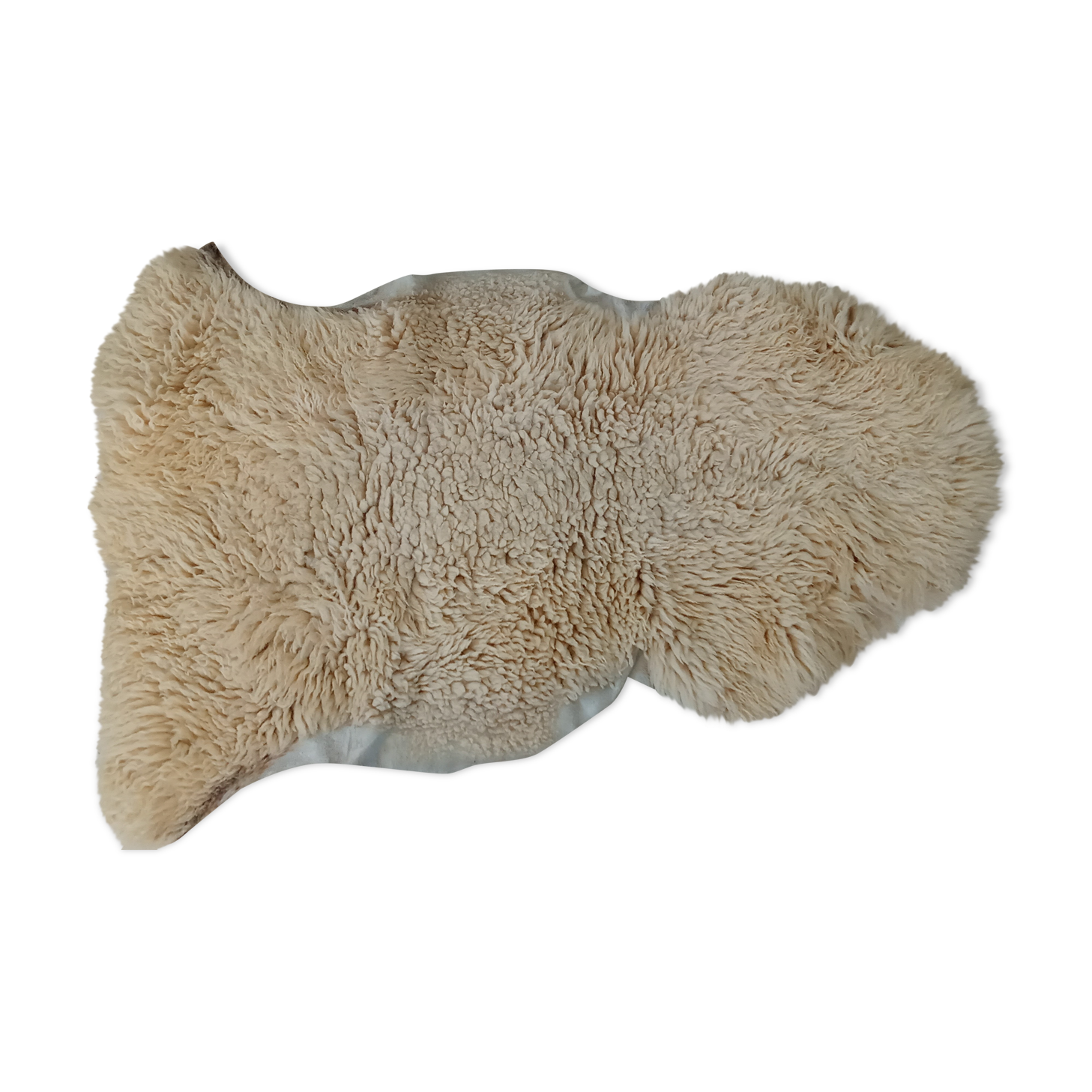 White sheepskin 107×75 cm