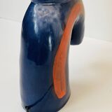 Ceramic lamp, free form, sculptural, 1960-70, Vallauris style.