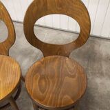 Set of 4 baumann chairs model Seagull 1970