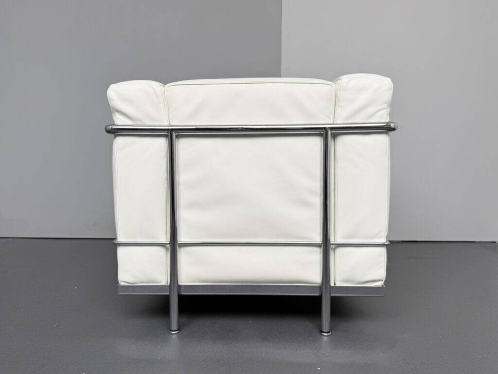 LC2 armchair by Le Corbusier for Cassina, Italy, 2000s