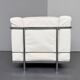 LC2 armchair by Le Corbusier for Cassina, Italy, 2000s