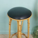 Rattan bar and stools