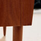 Restored teak cylinder desk