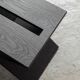 Black oak side table 'LC01' by Lena Coupez, Belgium, 2024