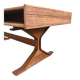 Table basse Mid Century Modern Gianfranco Frattini bois de Zebrano