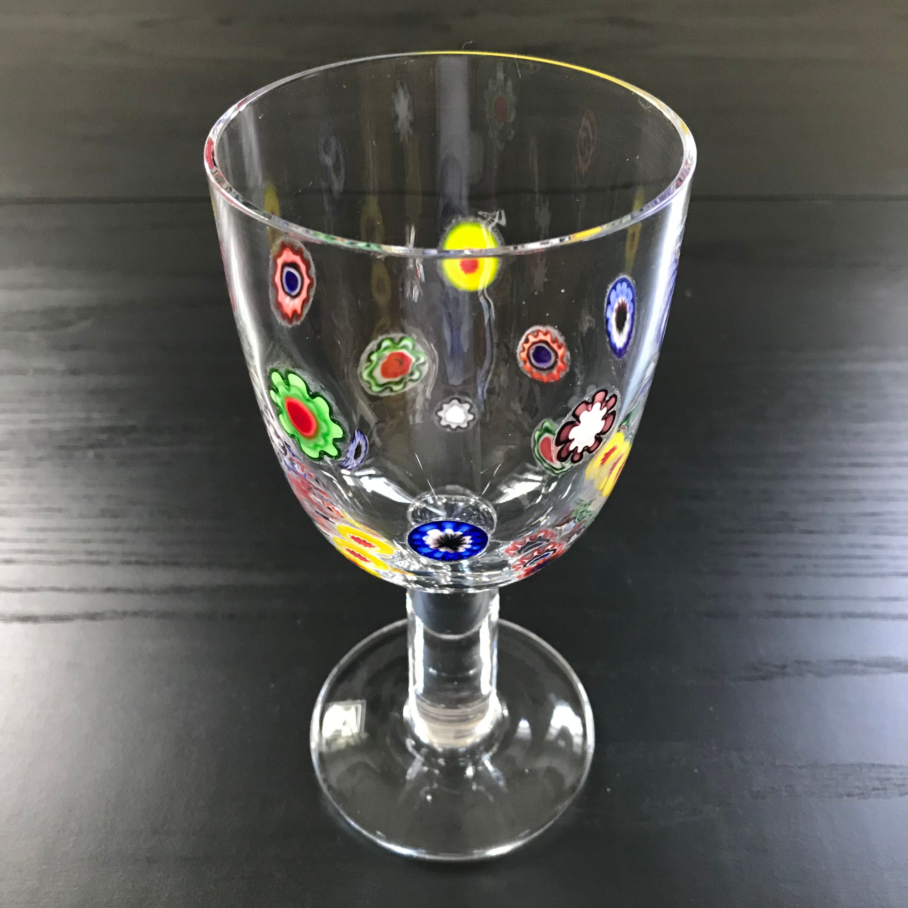 Murano wine glass