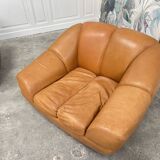 Burov leather living room set