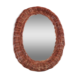 Mini miroir osier