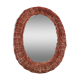 Mini wicker mirror